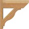 Ekena Millwork Funston Slat Rough Sawn Outlooker, Western Red Cedar, 8"W x 22"D x 22"H OUT08X22X22FST06RWR - alternate 2
